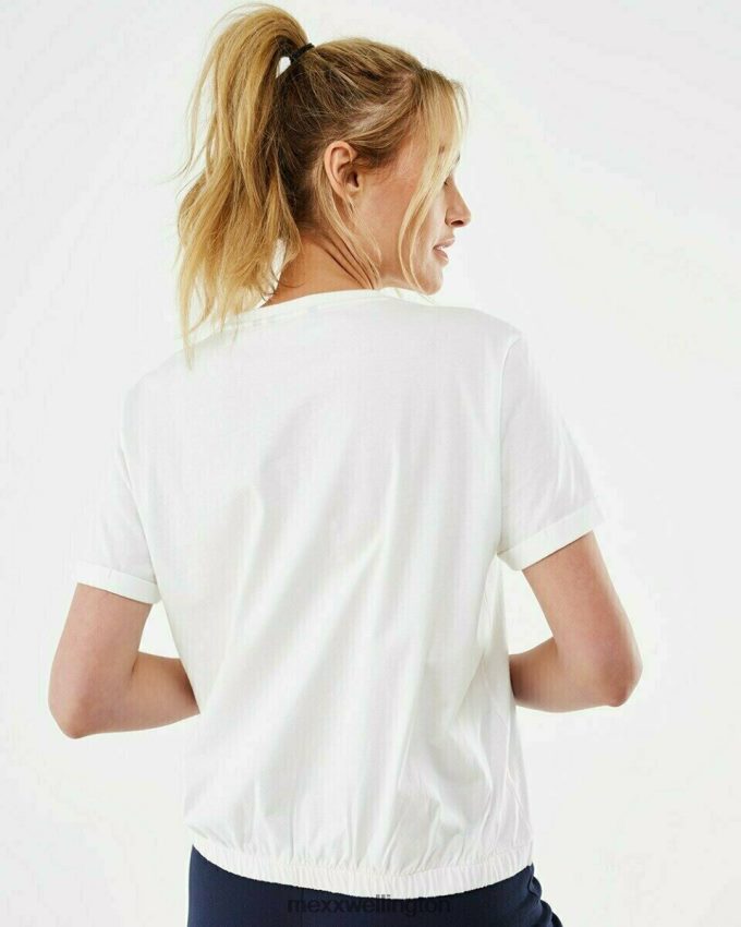 Women Mexx White Crewneck t-shirt Off white 2B480T173