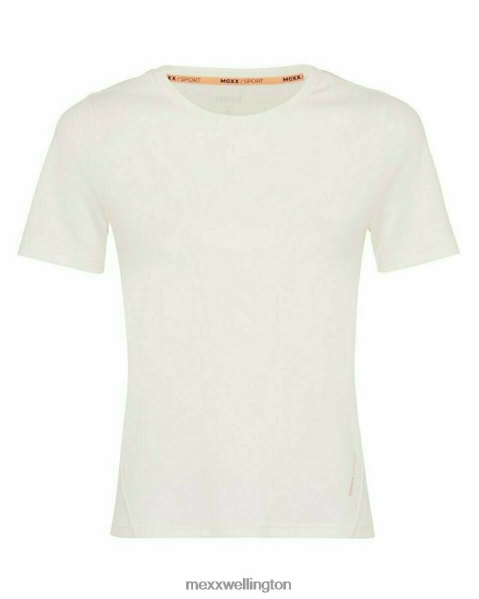 Women Mexx White Short Tleeve T-shirt Off white 2B480T184