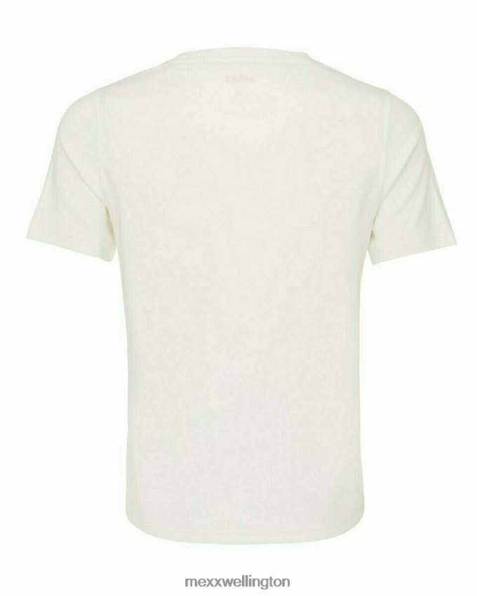 Women Mexx White Short Tleeve T-shirt Off white 2B480T184