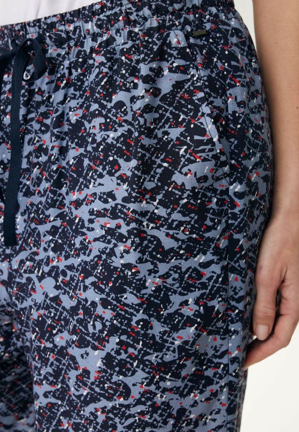 Women Mexx Blue Wide Leg Pants 2B480T122