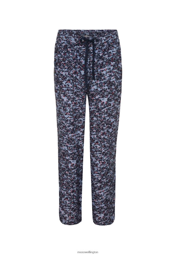 Women Mexx Blue Wide Leg Pants 2B480T122