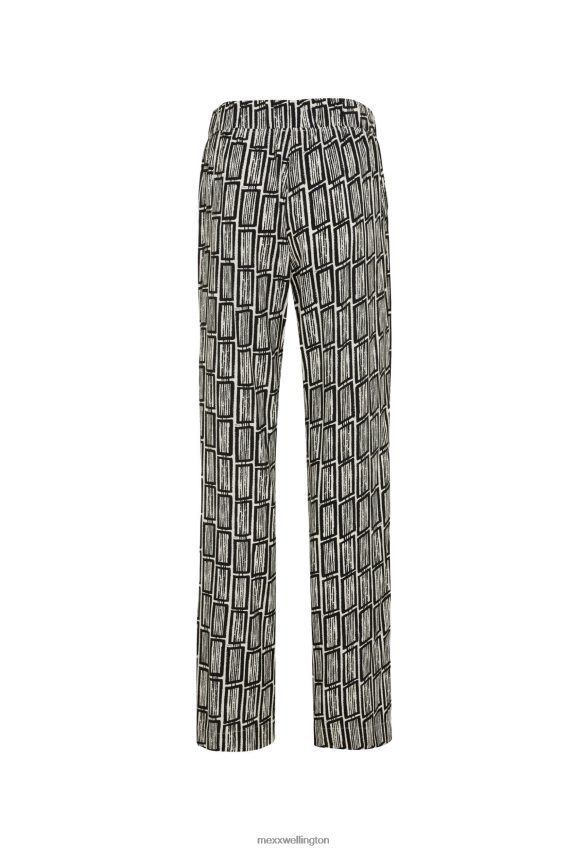 Women Mexx Multicolor Straight Leg Pants Print 2B480T69