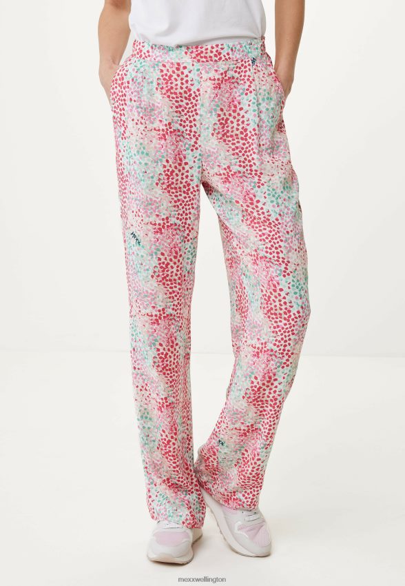 Women Mexx Pink Wide Leg Pants 2B480T23