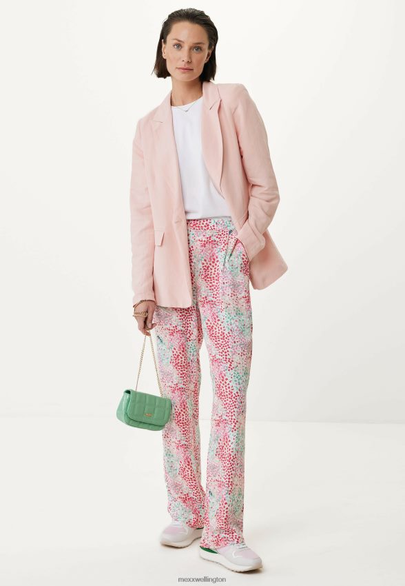 Women Mexx Pink Wide Leg Pants 2B480T23