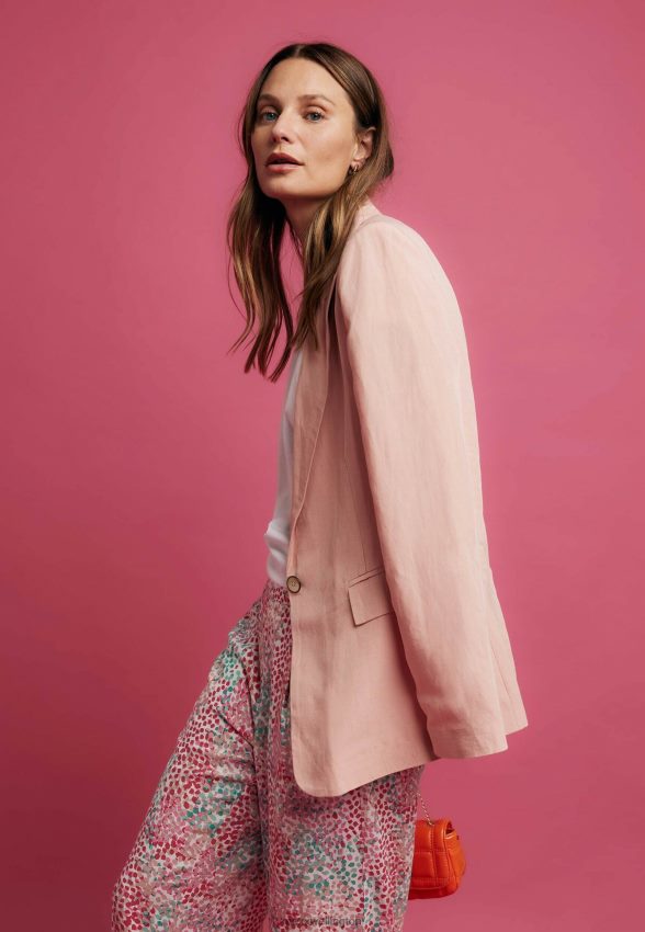 Women Mexx Pink Wide Leg Pants 2B480T23