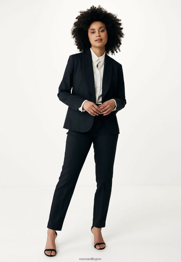 Women Mexx Schwarz Pantalon Black 2B480T103