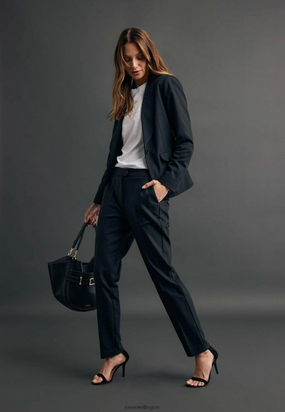 Women Mexx Schwarz Pantalon Black 2B480T103