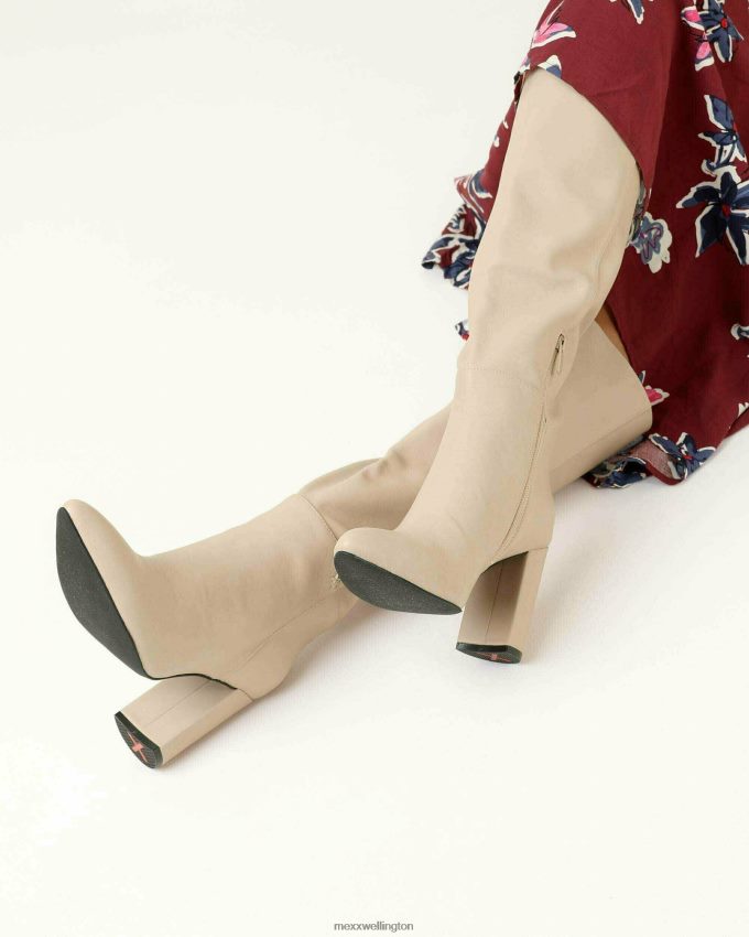 Women Mexx Beige Boot Krystal Sand 2B480T345