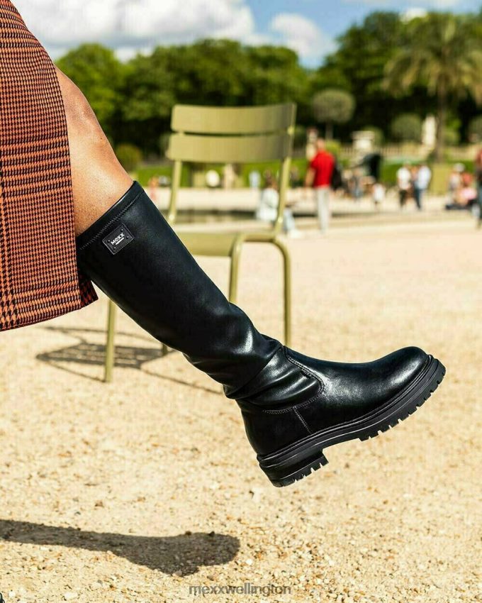 Women Mexx Schwarz Boot Karlijn Black 2B480T361