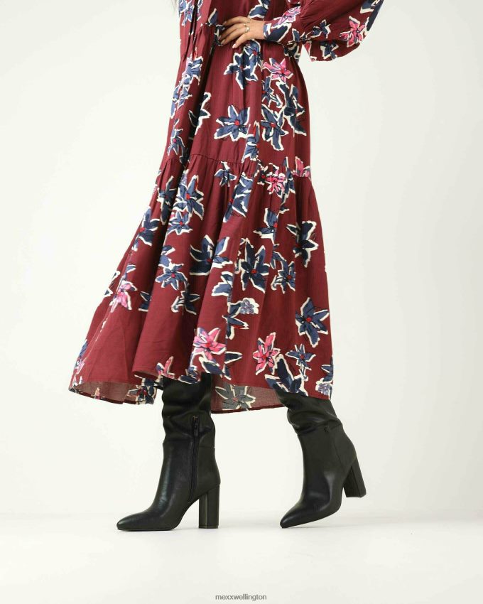 Women Mexx Schwarz Boot Krystal Black 2B480T344