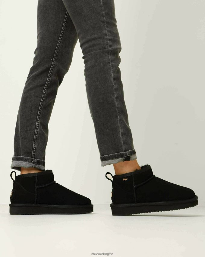 Women Mexx Schwarz House shoe Kimo Black 2B480T366