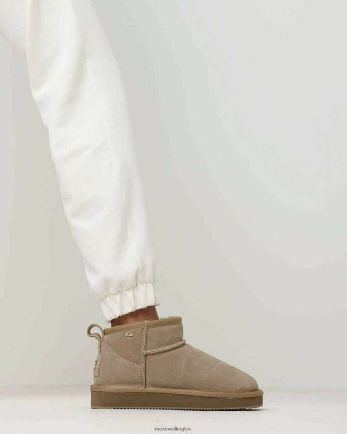 Women Mexx Taupe House shoe Kimo 2B480T367