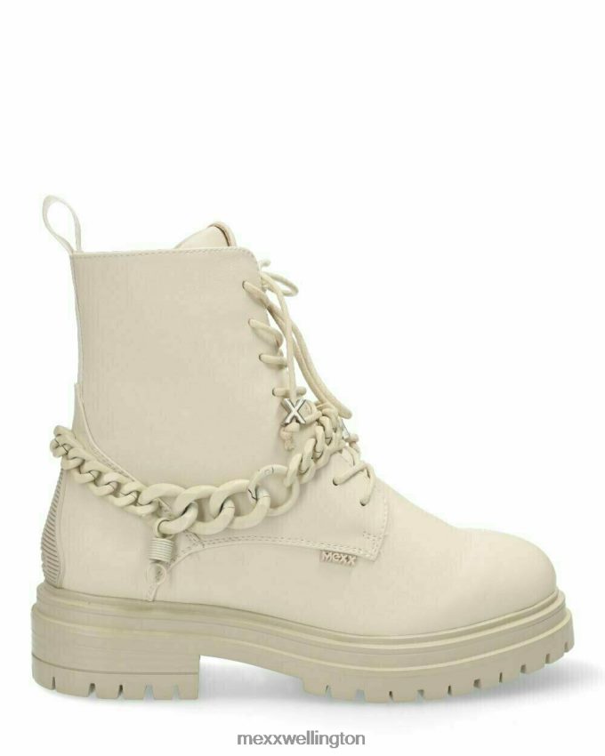 Women Mexx White Ankle boot Fabulous Off 2B480T389
