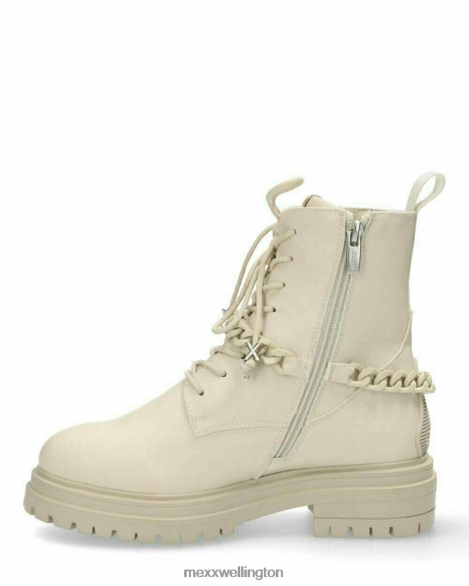 Women Mexx White Ankle boot Fabulous Off 2B480T389