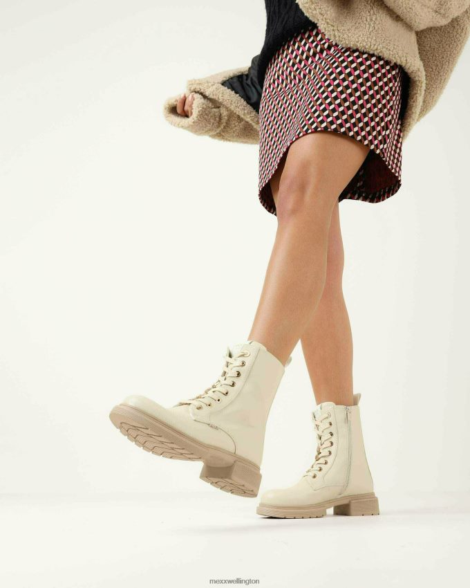 Women Mexx White Ankle boot Holea Off 2B480T392