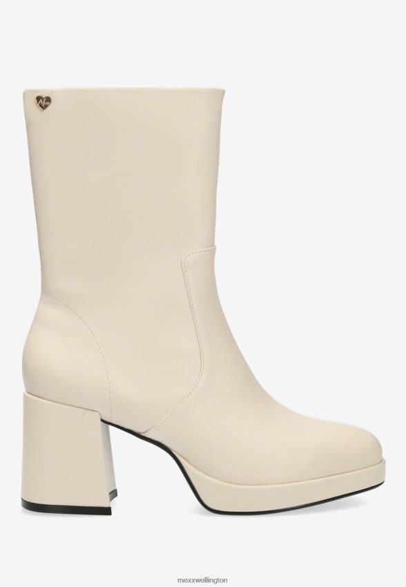 Women Mexx White Ankle boot Kiwi Off 2B480T346
