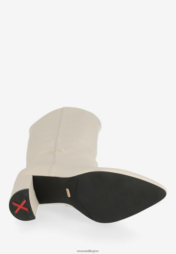 Women Mexx White Boot Krystal Off 2B480T343