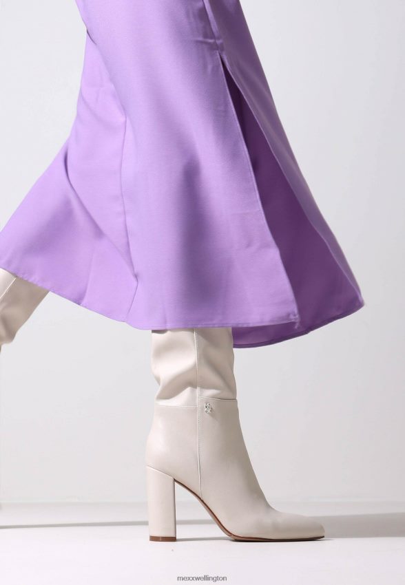 Women Mexx White Boot Krystal Off 2B480T343