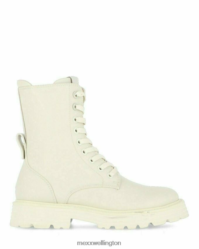 Women Mexx White Bootie Jaya Off 2B480T398
