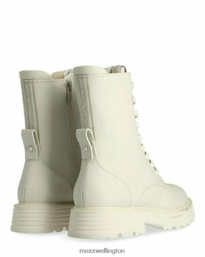 Women Mexx White Bootie Jaya Off 2B480T398