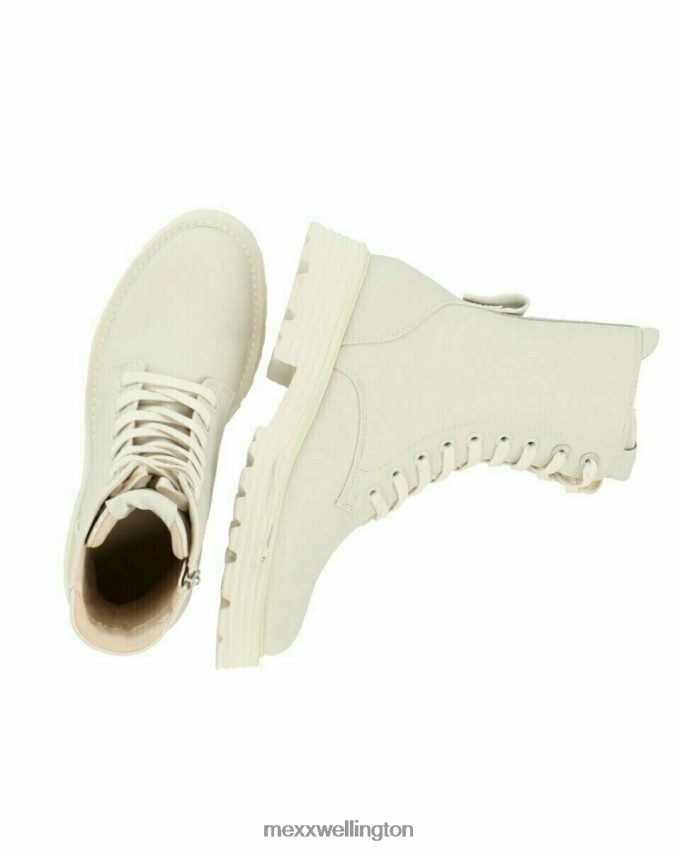 Women Mexx White Bootie Jaya Off 2B480T398