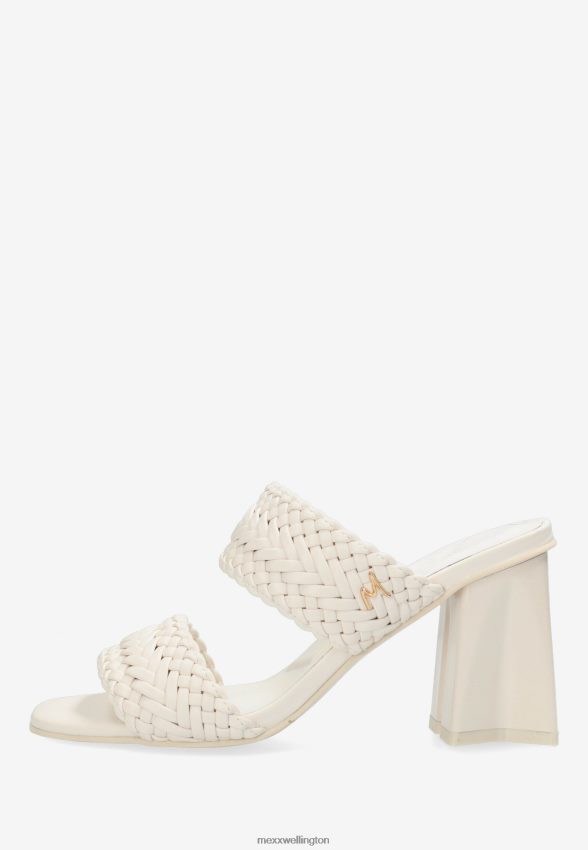 Women Mexx Beige Heeled Sandal Lilah Off White 2B480T238