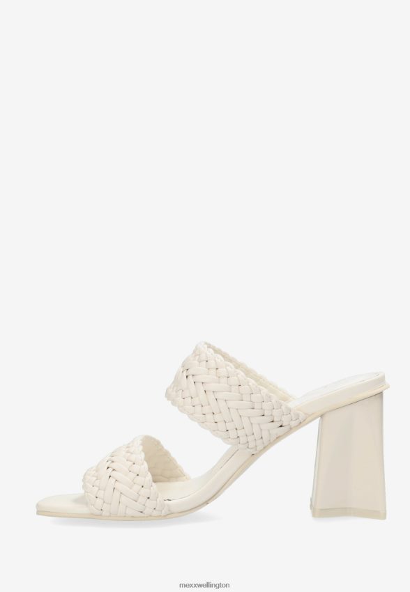 Women Mexx Beige Heeled Sandal Lilah Off White 2B480T238