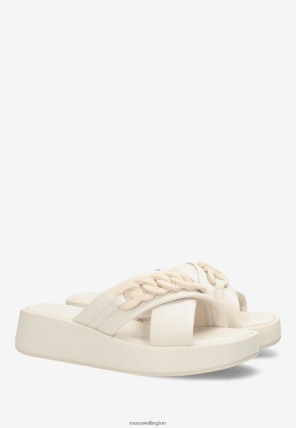 Women Mexx Beige Sandal Lexi Off White 2B480T301