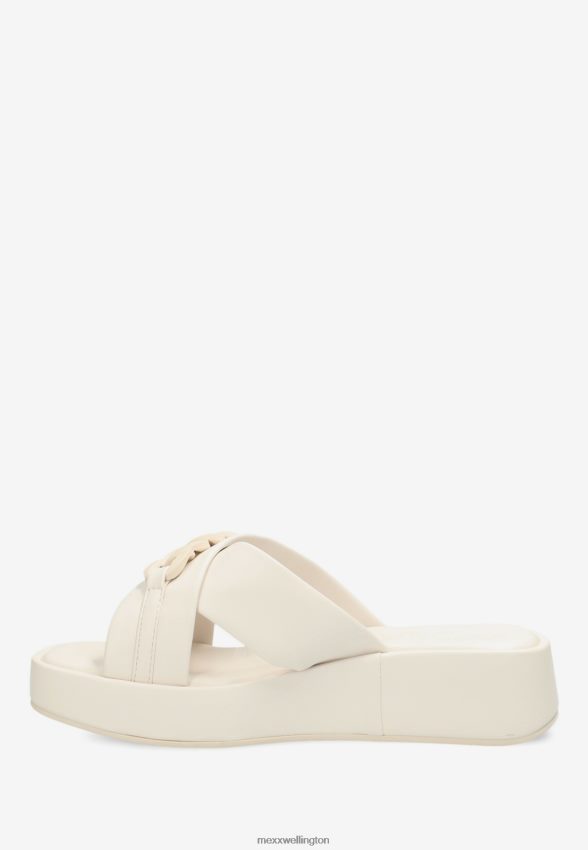 Women Mexx Beige Sandal Lexi Off White 2B480T301
