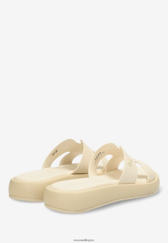 Women Mexx Beige Sandal Lotus Off White 2B480T255