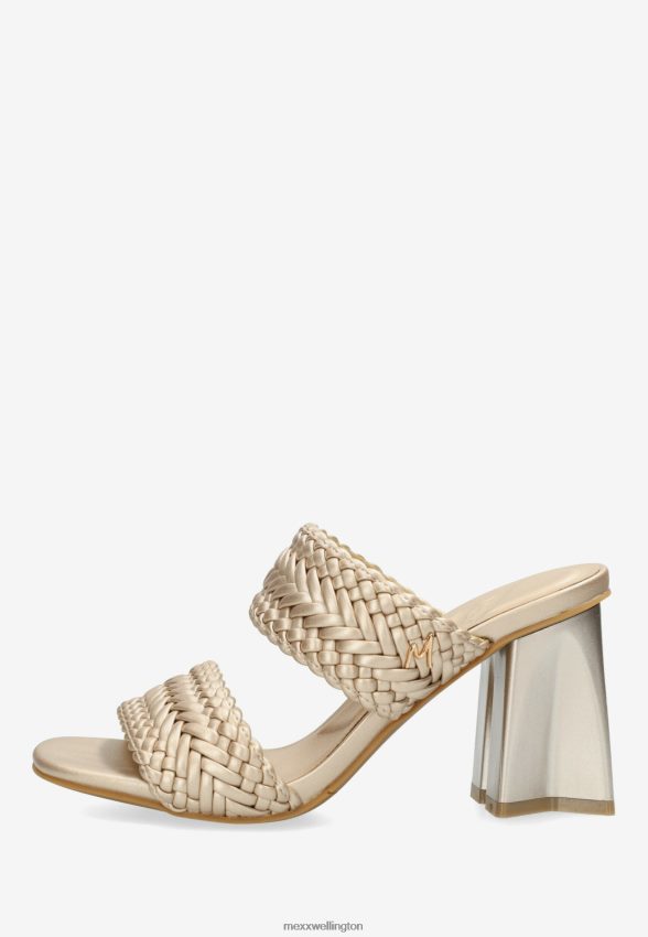 Women Mexx Gold Heeled Sandal Lilah 2B480T236