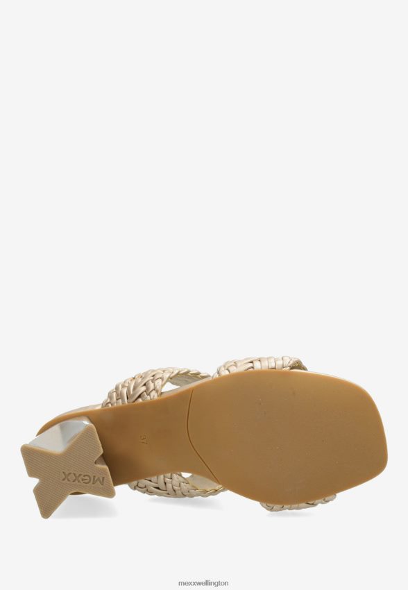 Women Mexx Gold Heeled Sandal Lilah 2B480T236