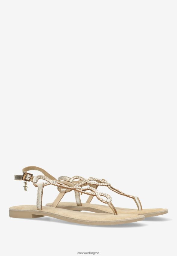 Women Mexx Gold Sandal Jolene 2B480T278