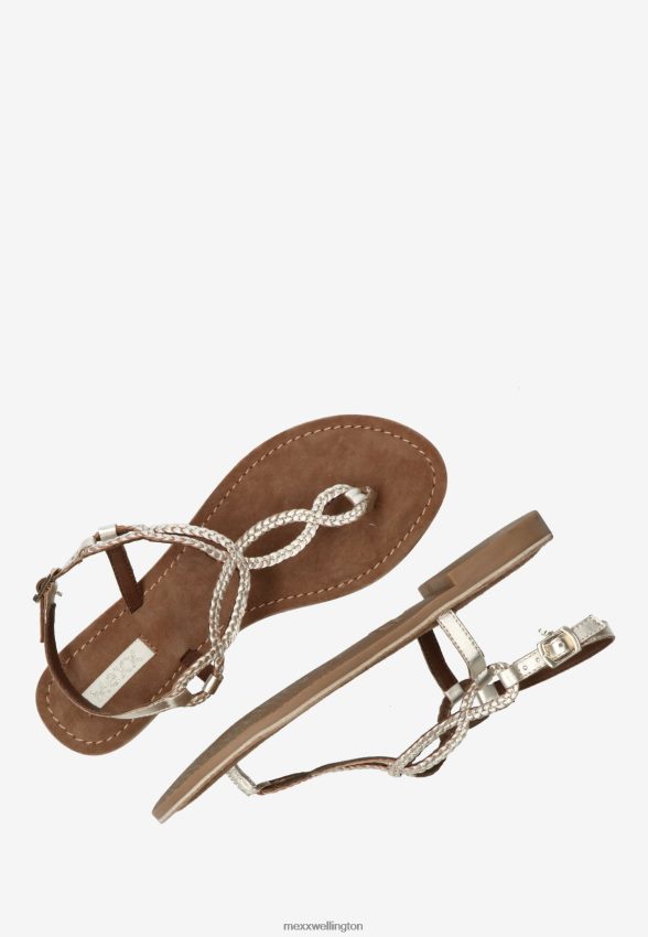 Women Mexx Gold Sandal Jolene 2B480T386