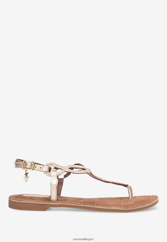Women Mexx Gold Sandal Jolene 2B480T386
