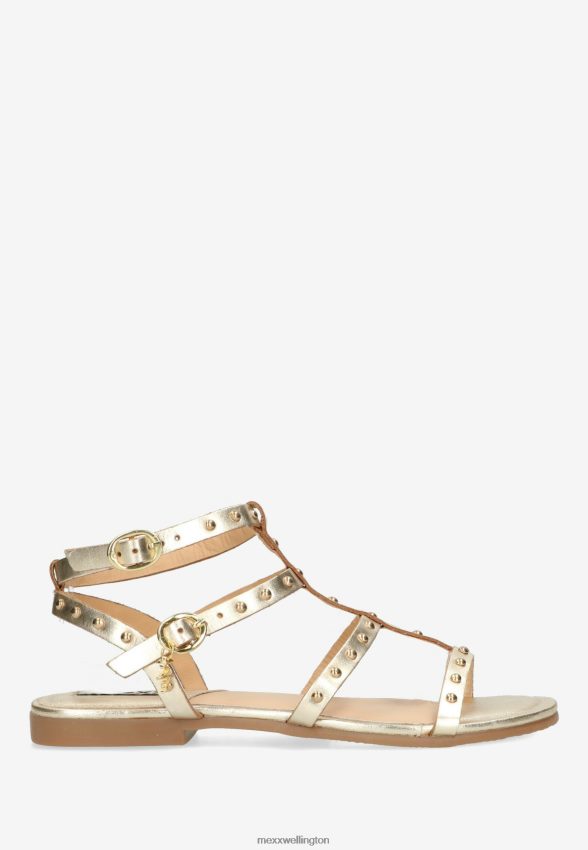 Women Mexx Gold Sandal Justine 2B480T377