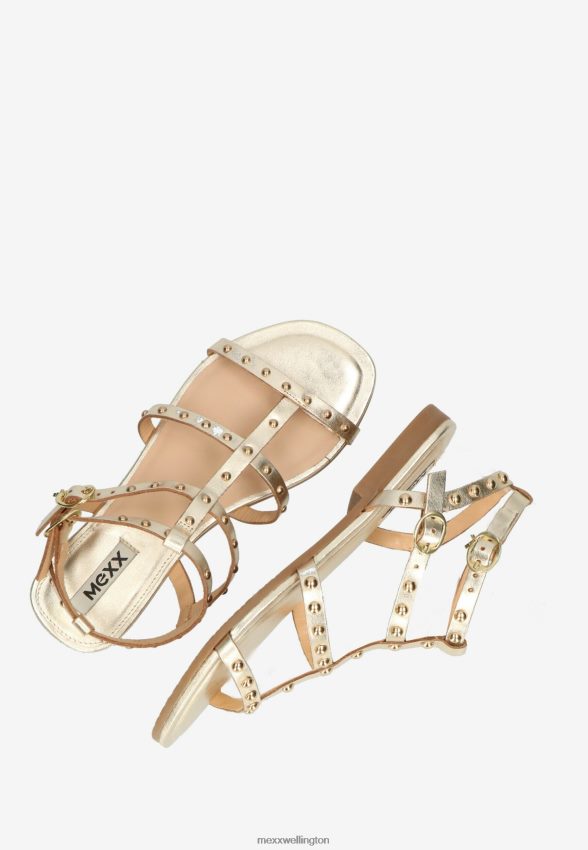Women Mexx Gold Sandal Justine 2B480T377