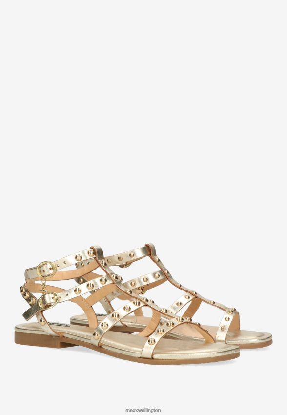 Women Mexx Gold Sandal Justine 2B480T377
