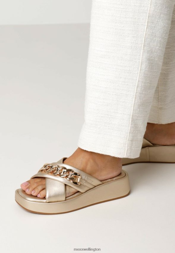 Women Mexx Gold Sandal Lexi 2B480T302