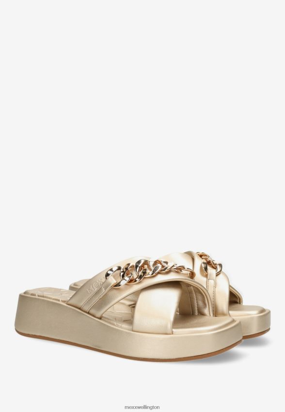 Women Mexx Gold Sandal Lexi 2B480T302