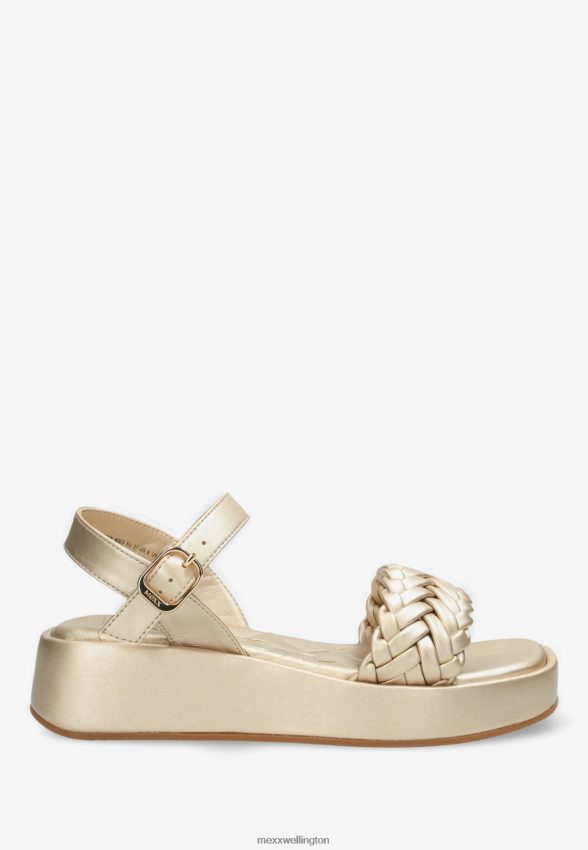 Women Mexx Gold Sandal Lily 2B480T291