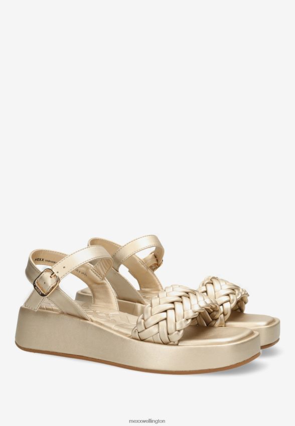 Women Mexx Gold Sandal Lily 2B480T291