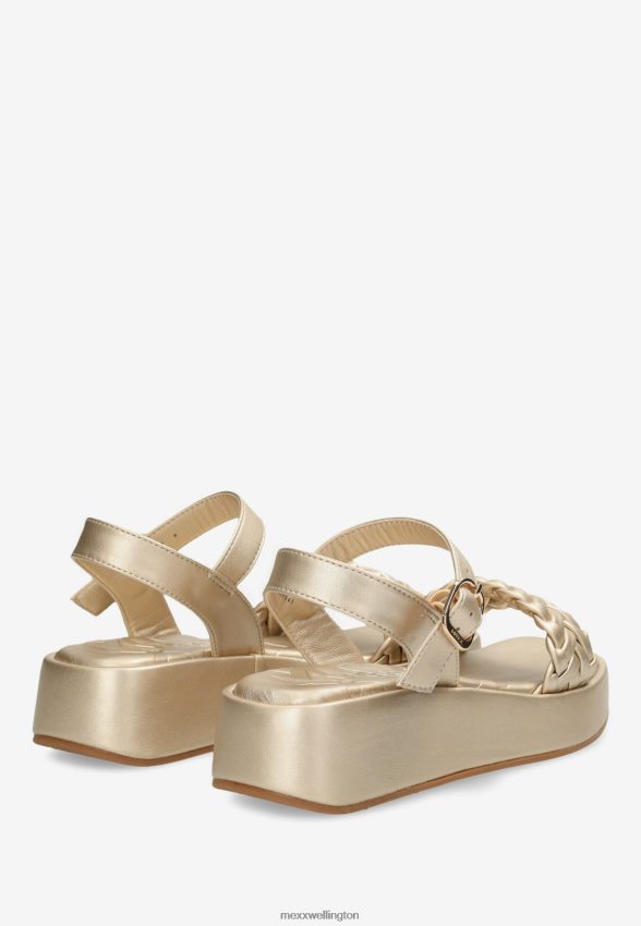 Women Mexx Gold Sandal Lily 2B480T291