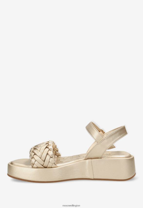 Women Mexx Gold Sandal Lily 2B480T291