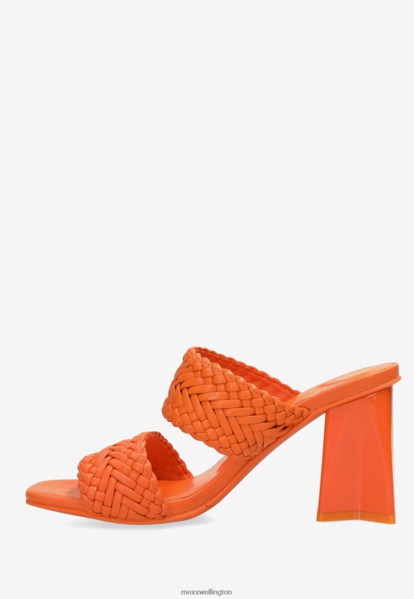 Women Mexx Orange Heeled Sandal Lilah 2B480T237