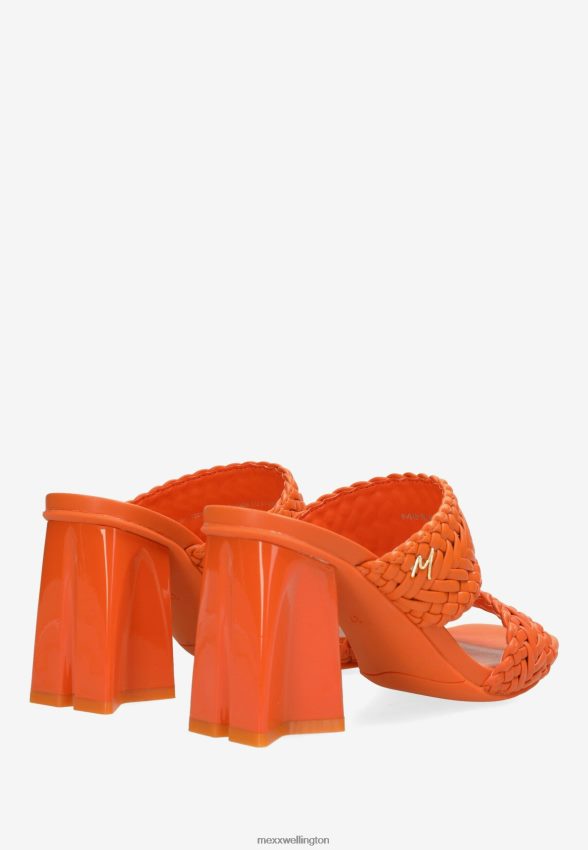 Women Mexx Orange Heeled Sandal Lilah 2B480T237