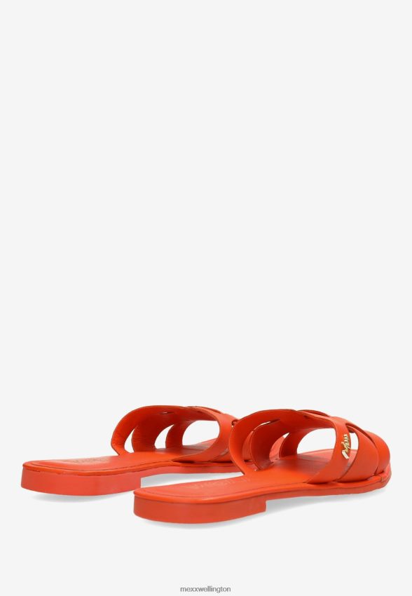 Women Mexx Orange Sandal Jacey 2B480T286