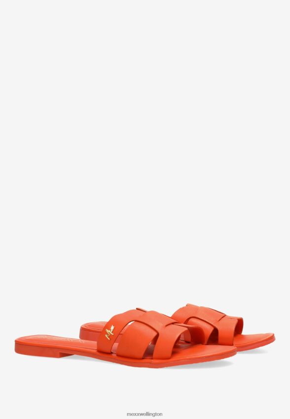 Women Mexx Orange Sandal Jacey 2B480T286