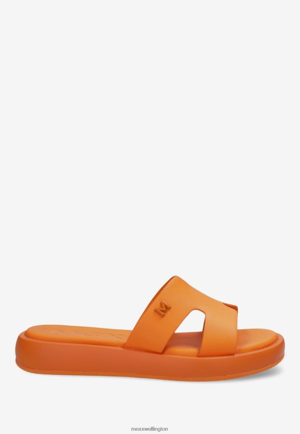 Women Mexx Orange Sandal Lotus 2B480T257