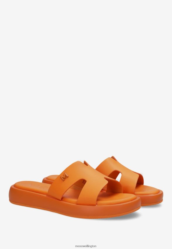 Women Mexx Orange Sandal Lotus 2B480T257